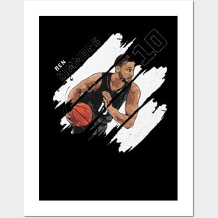 Ben Simmons Brooklyn Stripes Posters and Art